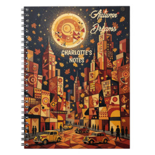 Carnet Magnifique Automne Dans La Grande Ville