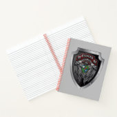 Carnet Magnifique Bat STB 75th Ranger Regimental Scroll (Intérieur)