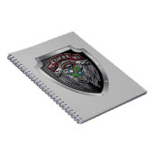 Carnet Magnifique Bat STB 75th Ranger Regimental Scroll (Côté Droit)