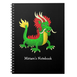 Carnet Magnifique Dragon Chinois