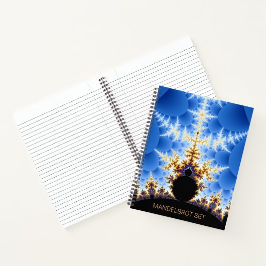 Carnet Magnifique Mandelbrot Fractal (Intérieur)