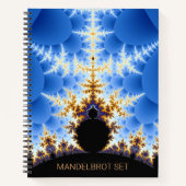 Carnet Magnifique Mandelbrot Fractal (Devant)