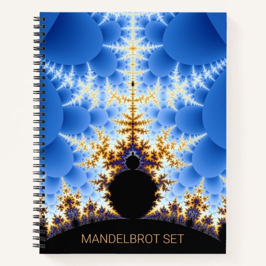 Carnet Magnifique Mandelbrot Fractal (Devant)