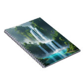 Carnet magnifique paysage cascade (Côté Droit)