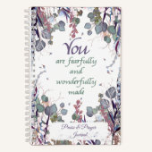 Carnet Magnifique revue botanique de louanges et de prièr (Recto)