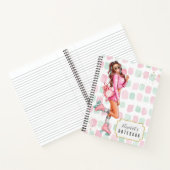 Carnet Magnifique Roller Skater Pink School Notebook (Intérieur)