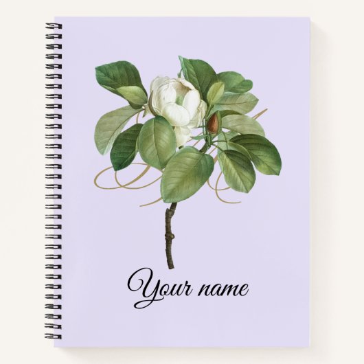 Carnet Magnolia (Devant)