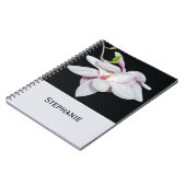 Carnet Magnolia blanc (Côté gauche)