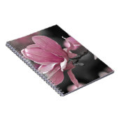 Carnet Magnolia de soucoupe rose japonaise (Côté Droit)