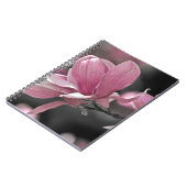 Carnet Magnolia de soucoupe rose japonaise (Côté gauche)