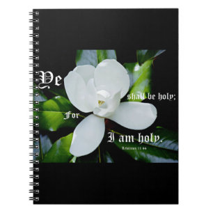 Carnet Magnolia méridionale avec Leviticus 11:44