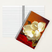 Carnet Magnolia sur Red Velvet Martin Johnson Heade (À l'intérieur)