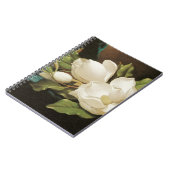 Carnet Magnolias blanches géantes (Côté gauche)