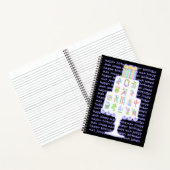 Carnet Mah Jongg Cake Anniversaire (Intérieur)