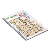 Carnet Mah Jongg Carreaux américains (Côté Droit)