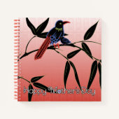 Carnet Mah Jongg Papier de la Fête des Mères (Devant)