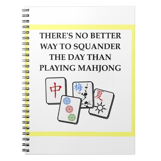 CARNET MAHJONG (Devant)