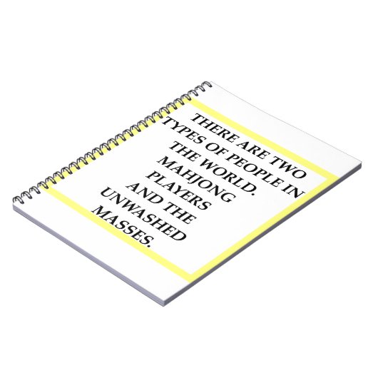 CARNET MAHJONG (Côté gauche)