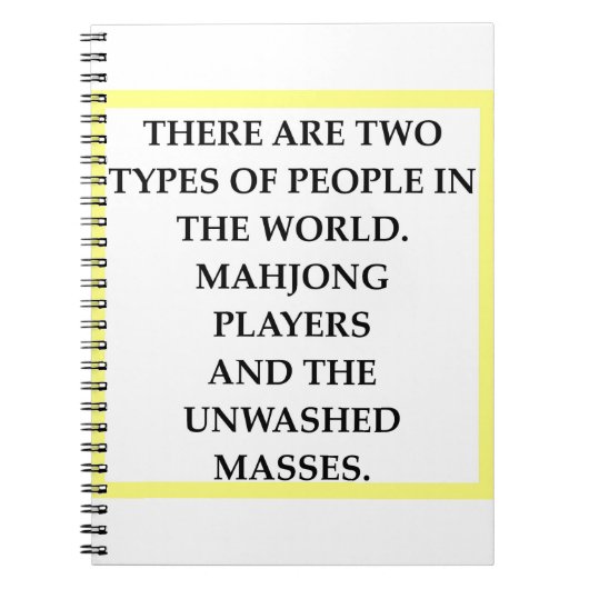 CARNET MAHJONG (Devant)