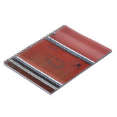 Carnet Maillot en argent rouge Chevy (Côté gauche)