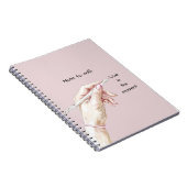 Carnet Main avec stylo : Note à soi-même (Côté Droit)