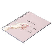 Carnet Main avec stylo : Note à soi-même (Côté gauche)