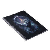 Carnet Main Cosmique Fantastique Sombre (Côté Droit)
