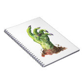 Carnet Main de Zombie sortant du sol (Côté Droit)