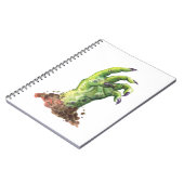 Carnet Main de Zombie sortant du sol (Côté gauche)
