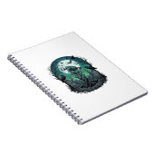 Carnet Main de zombie squelette clé tombe corbeaux Hal (Côté Droit)
