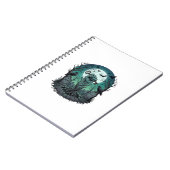 Carnet Main de zombie squelette clé tombe corbeaux Hal (Côté gauche)