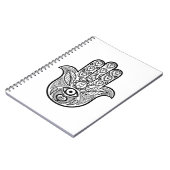 Carnet Main inspirée de Hamsa (Côté gauche)