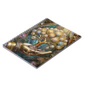 Carnet Main Robot D'Or Tenant Arbre De Vie D'Or (Côté gauche)