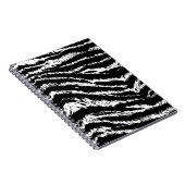 Carnet Main Tirée Abstraite Deux couleurs Zebra Stripes R (Côté Droit)