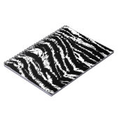 Carnet Main Tirée Abstraite Deux couleurs Zebra Stripes R (Côté gauche)