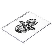 Carnet Main Zendoodle de Hamsa (Côté gauche)