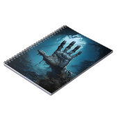 Carnet Main Zombie Sortant D'Halloween Grave Et Effrayant (Côté gauche)