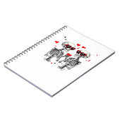 Carnet Mains Coeur Squelette Pour Trending (Côté gauche)