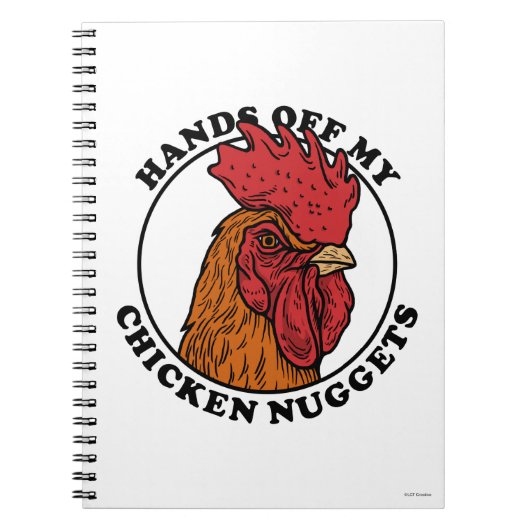 Carnet Mains De Mes Nuggets De Poulet (Devant)