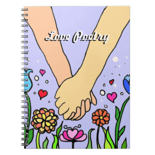 Carnet Mains se tenantes romantiques - datation/cadeau