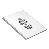 Carnet Maintenez le calme et appelez le 999 (Côté Droit)