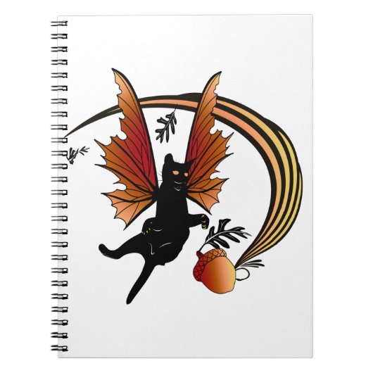Carnet Maïs chat cosmique (Devant)
