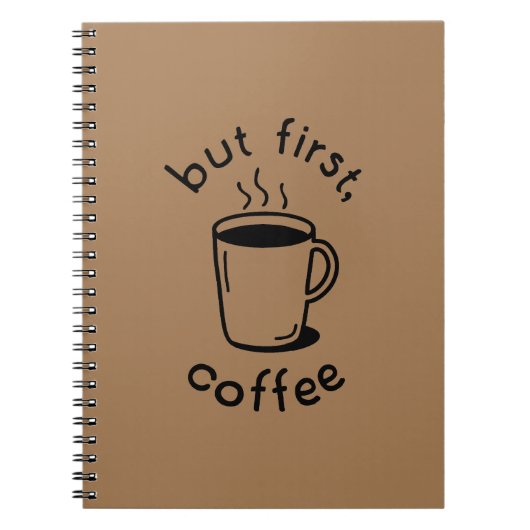 Carnet Mais D'Abord, Le Café (Devant)