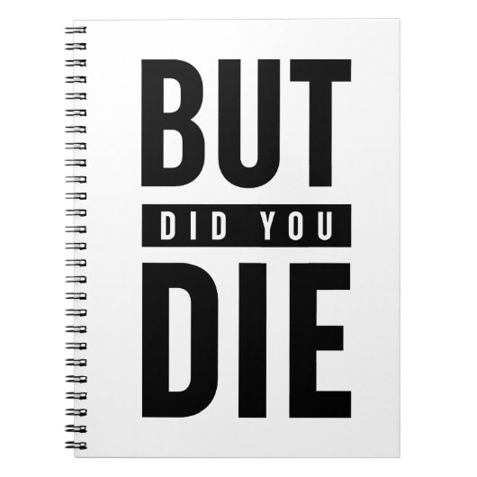 Carnet Mais Est-Ce Que Tu As Mouri (Devant)