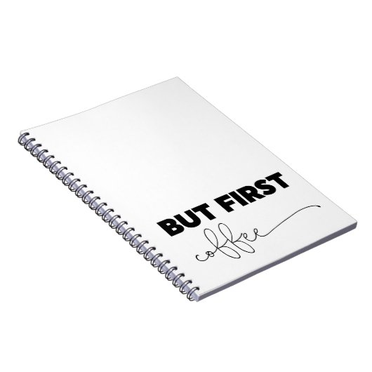 Carnet Mais la première typographie du café (Côté Droit)