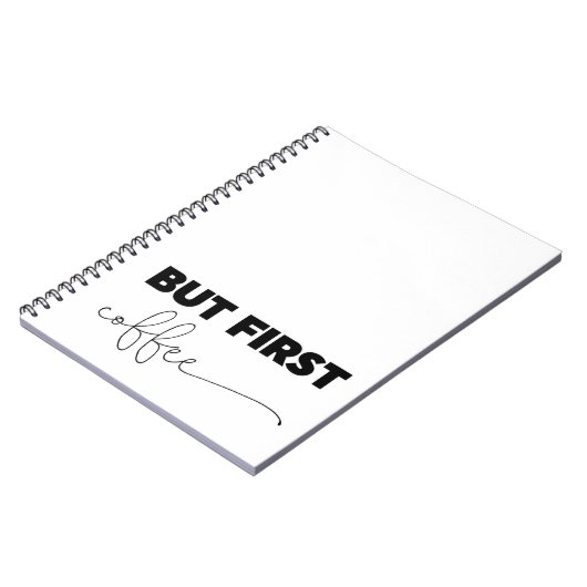 Carnet Mais la première typographie du café (Côté gauche)