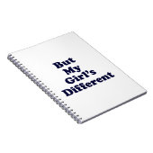 Carnet Mais ma fille est différente (Côté Droit)