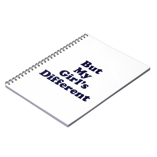 Carnet Mais ma fille est différente (Côté gauche)