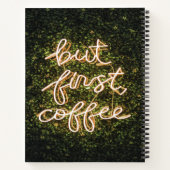 Carnet Mais Premier Café, Citation De Neon Lights (Dos)