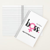 Carnet Maison Boss Lady Décor Moderne (À l'intérieur)
